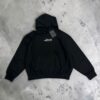 buzo hoodie dif x curva negro